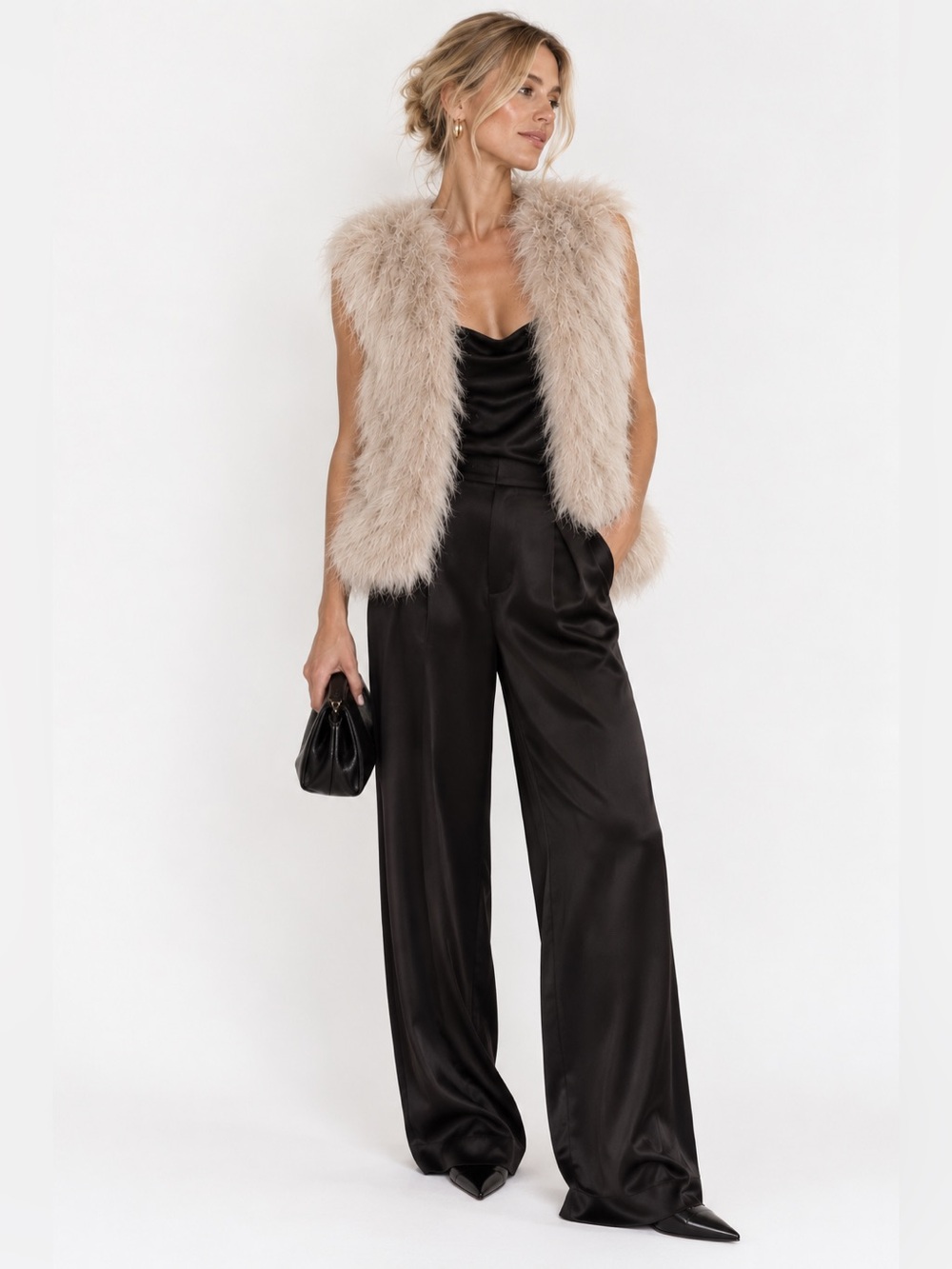 Club Monaco Feather Vest
